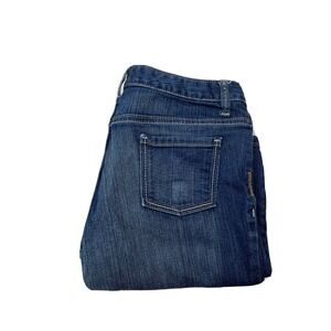 Old Navy Flare Denim Youth Juniors Size 16R  Dark Wash Adjustable Waist Blue Den